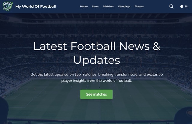 My World of Football